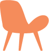 le conseils déco illustré par le fauteuil du logo HSP Concept