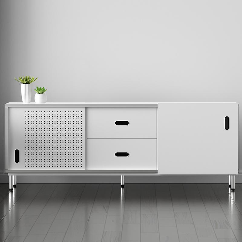 photo de buffet blanc moderne